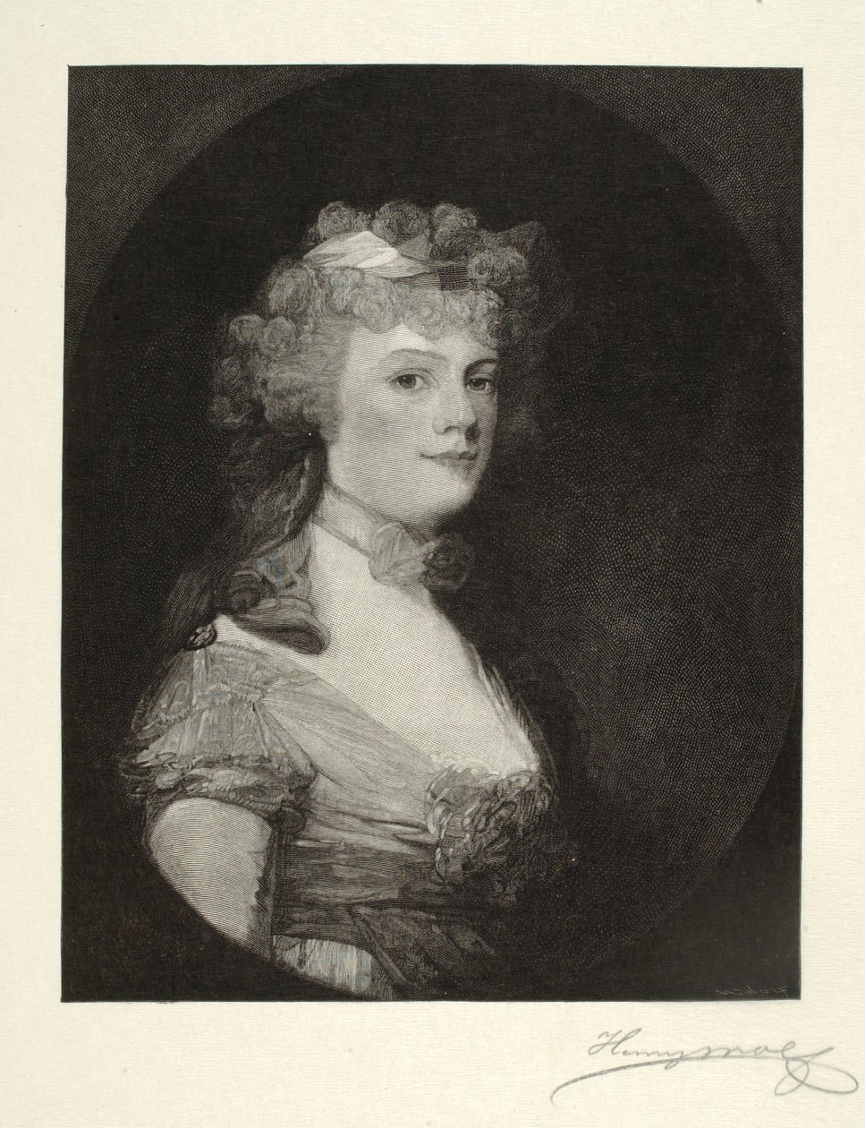 Mrs. James Greenleaf by Henry Wolf
