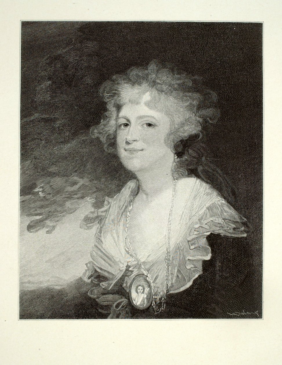 Mrs. Thomas Lea (Sarah Shippen) by Henry Wolf