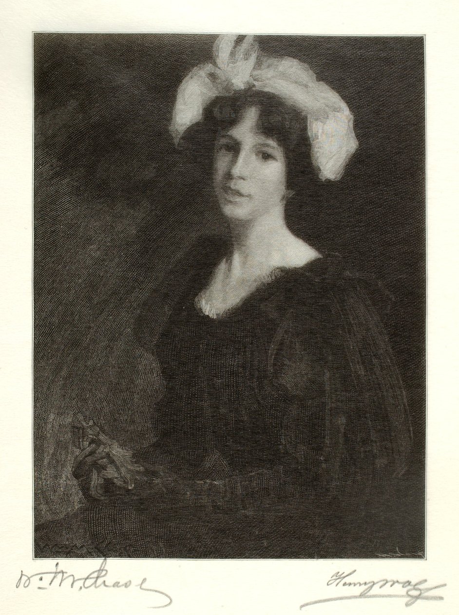 Portrait of Mrs. C-- by Henry Wolf