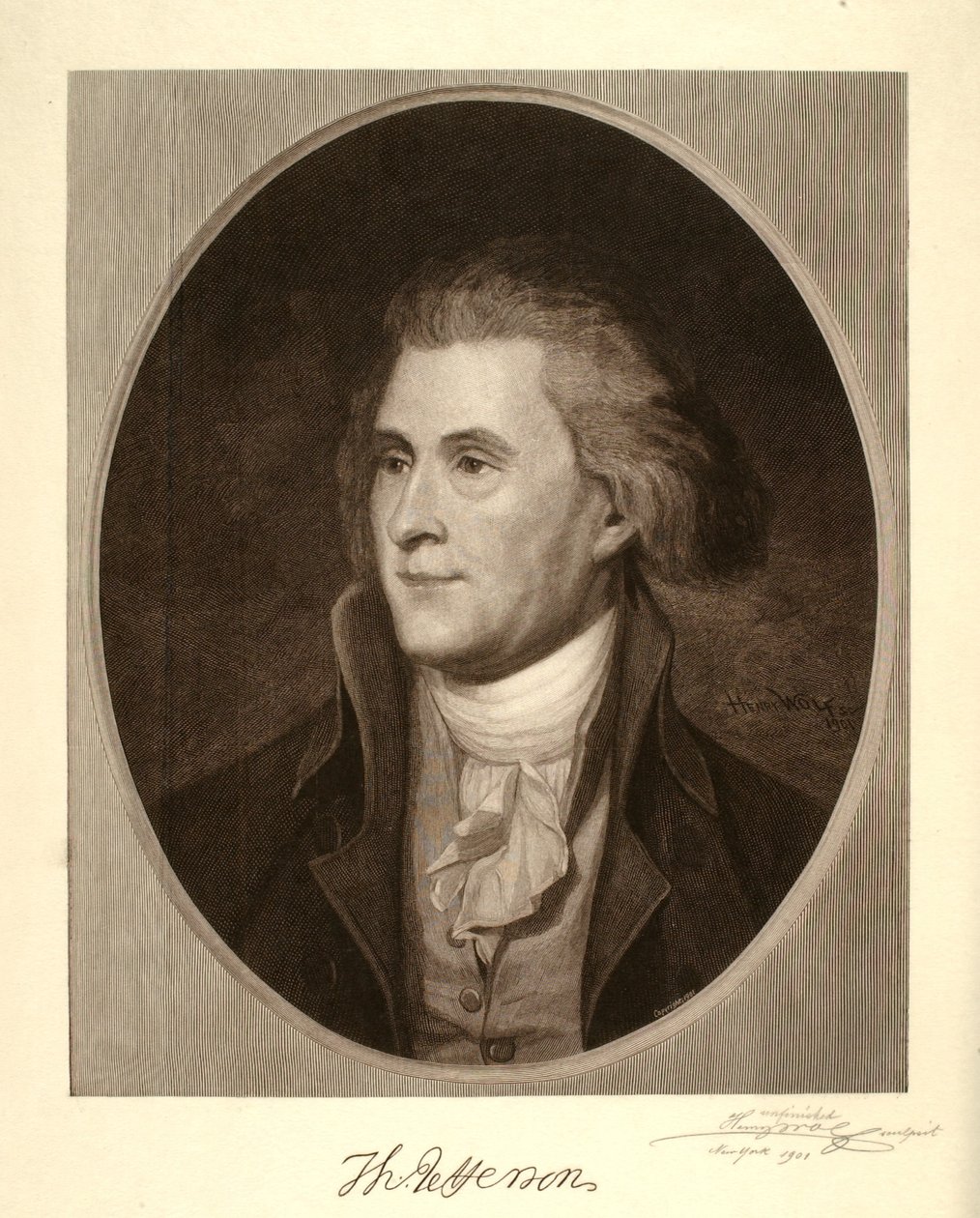 Thomas Jefferson by Henry Wolf
