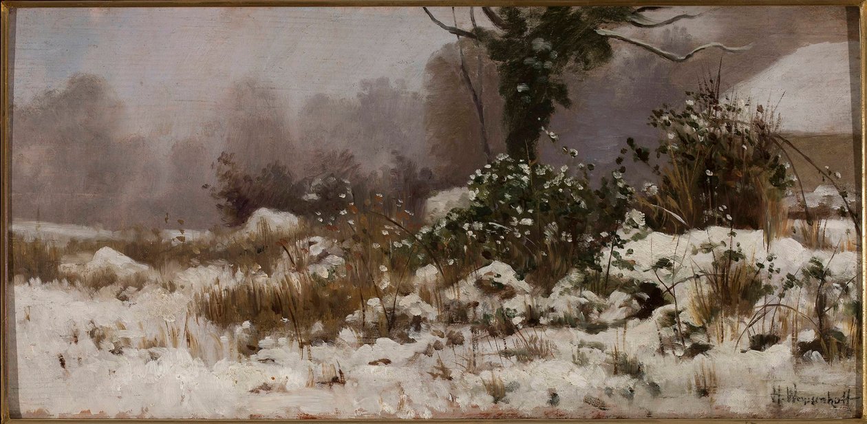 Winter Landscape by Henryk Weyssenhoff