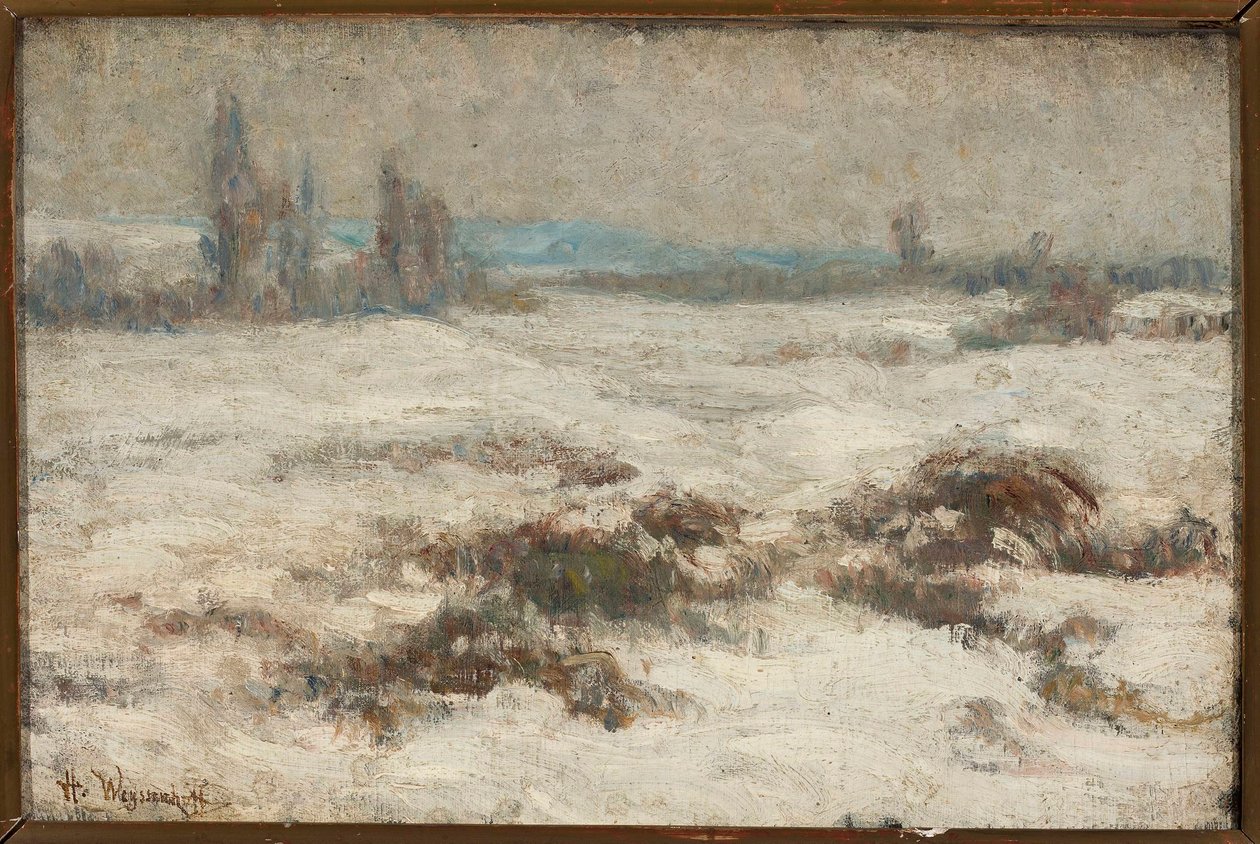 Winter Landscape by Henryk Weyssenhoff