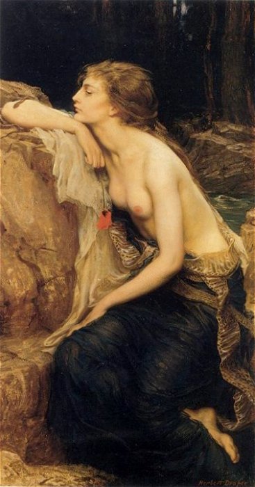 Lamia by Herbert James Draper