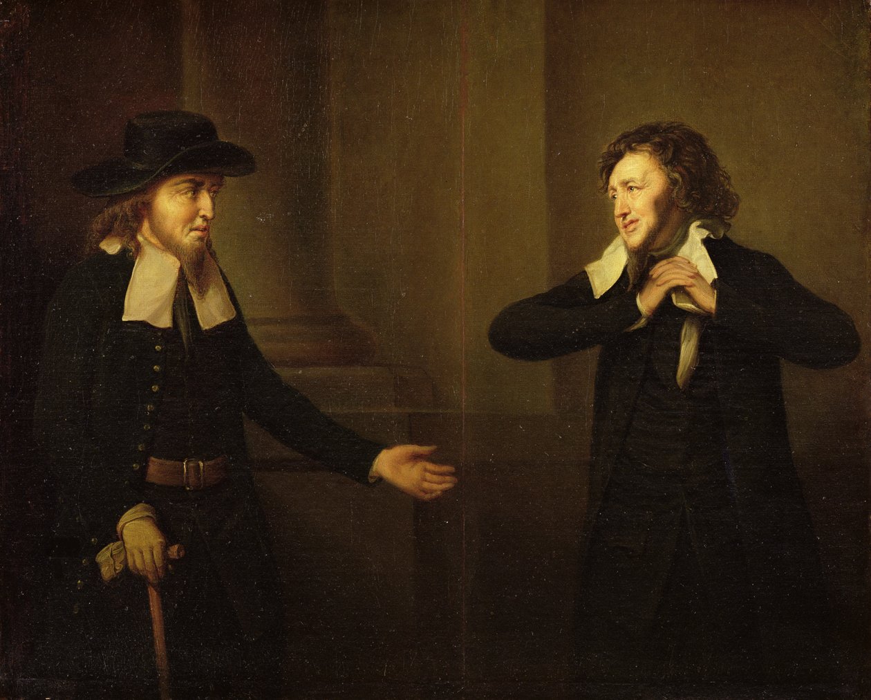 Shylock and Tubal from Act III, Scene ii of 