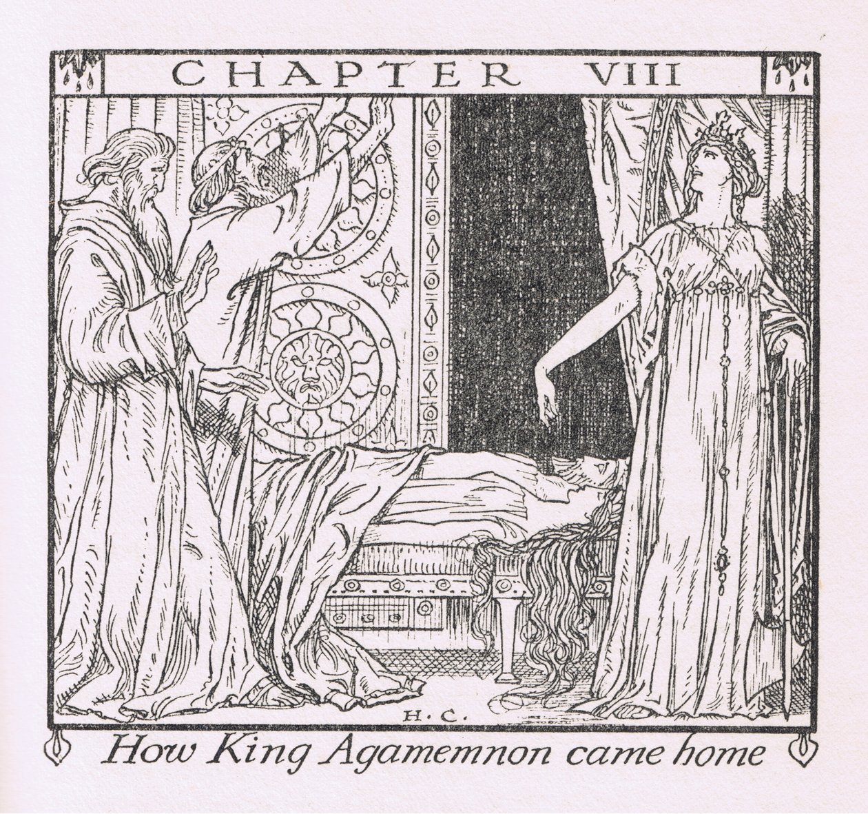 How King Agamemnon came home by Herbert Cole