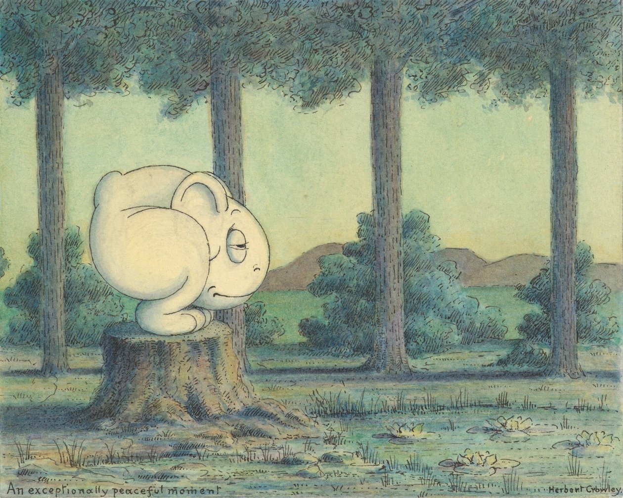 An Exceptionally Peaceful Moment by Herbert E. Crowley
