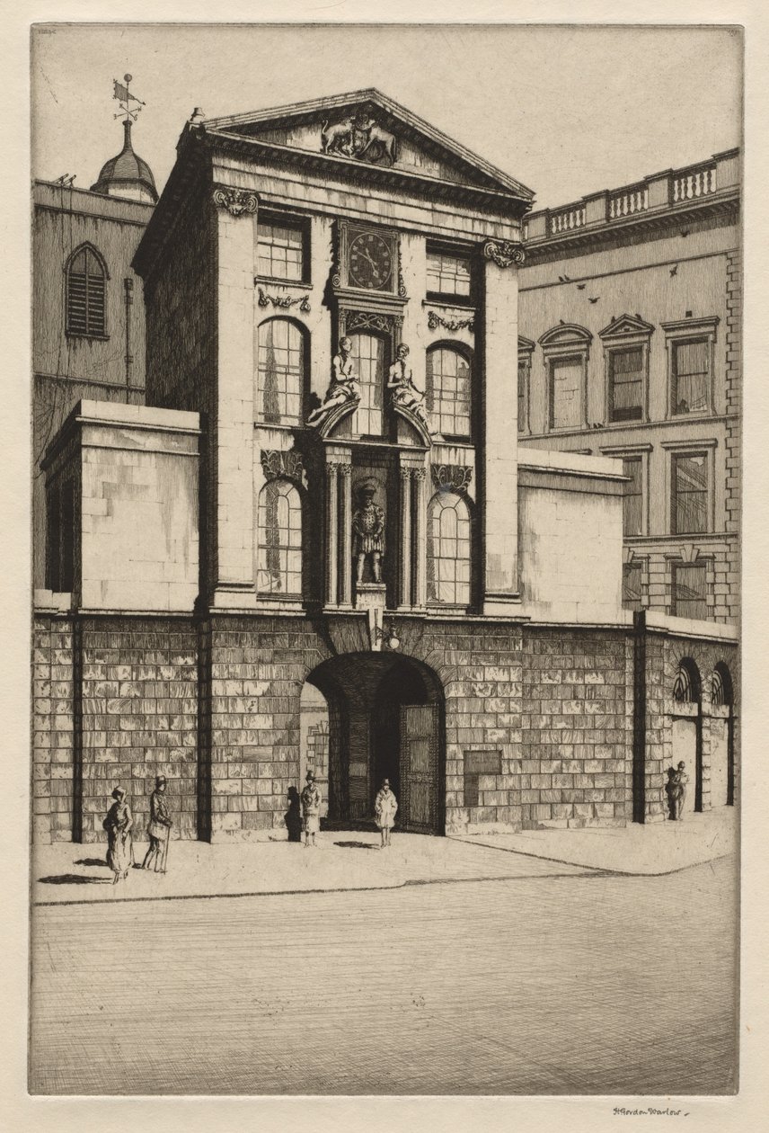Henry VIII Gateway by Herbert Gordon Warlow