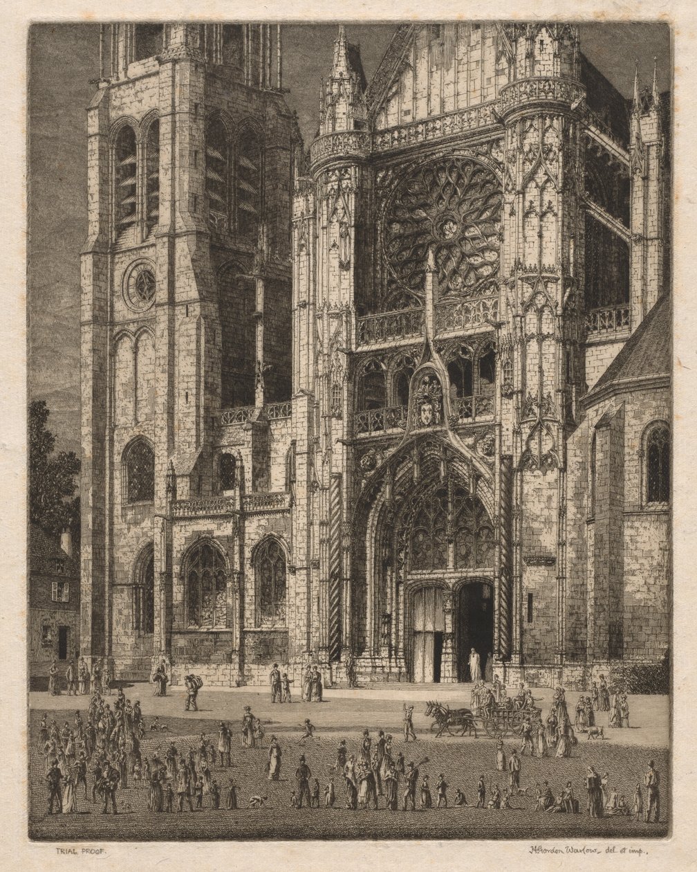 Sevins Cathedral by Herbert Gordon Warlow
