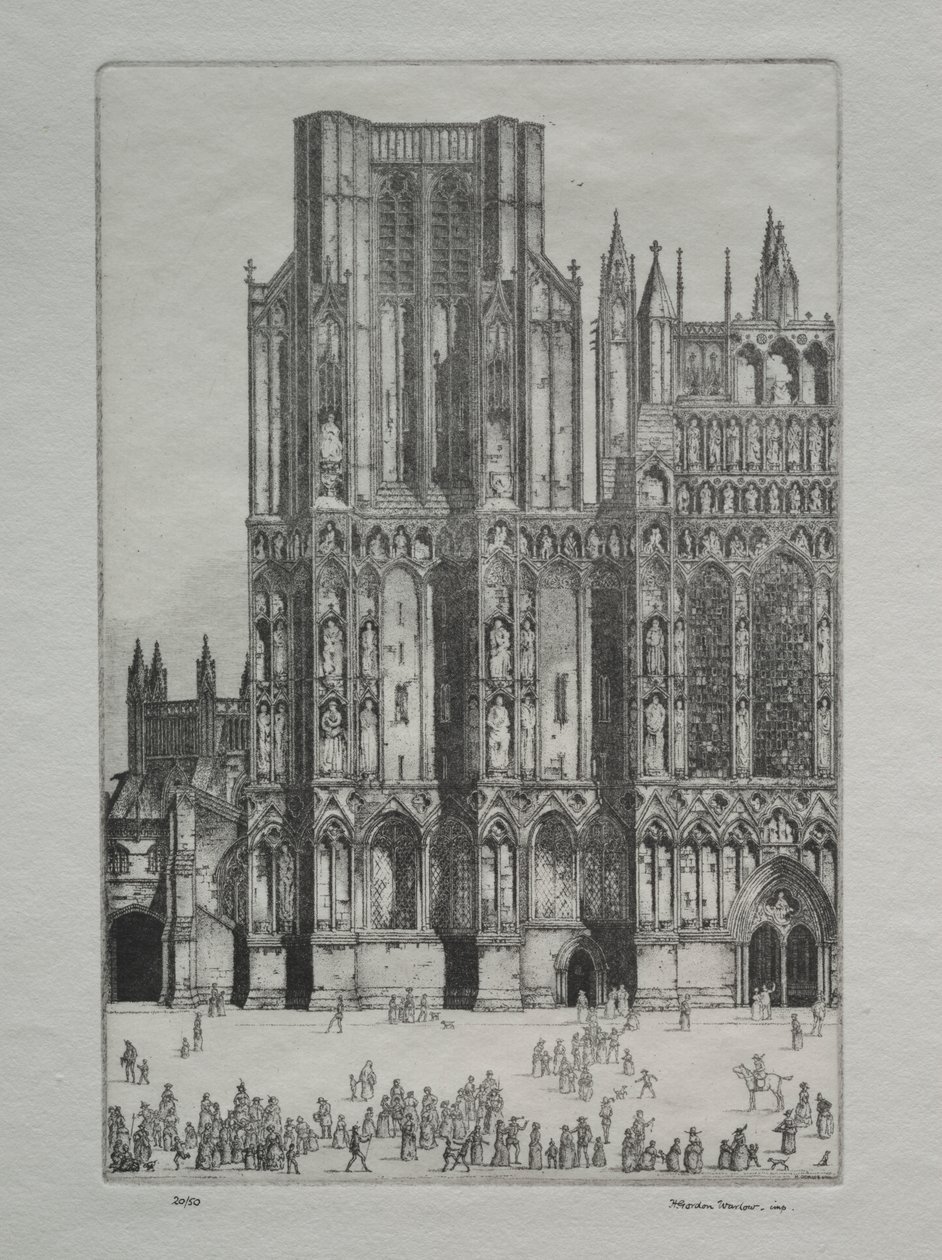 Wells Cathedral by Herbert Gordon Warlow
