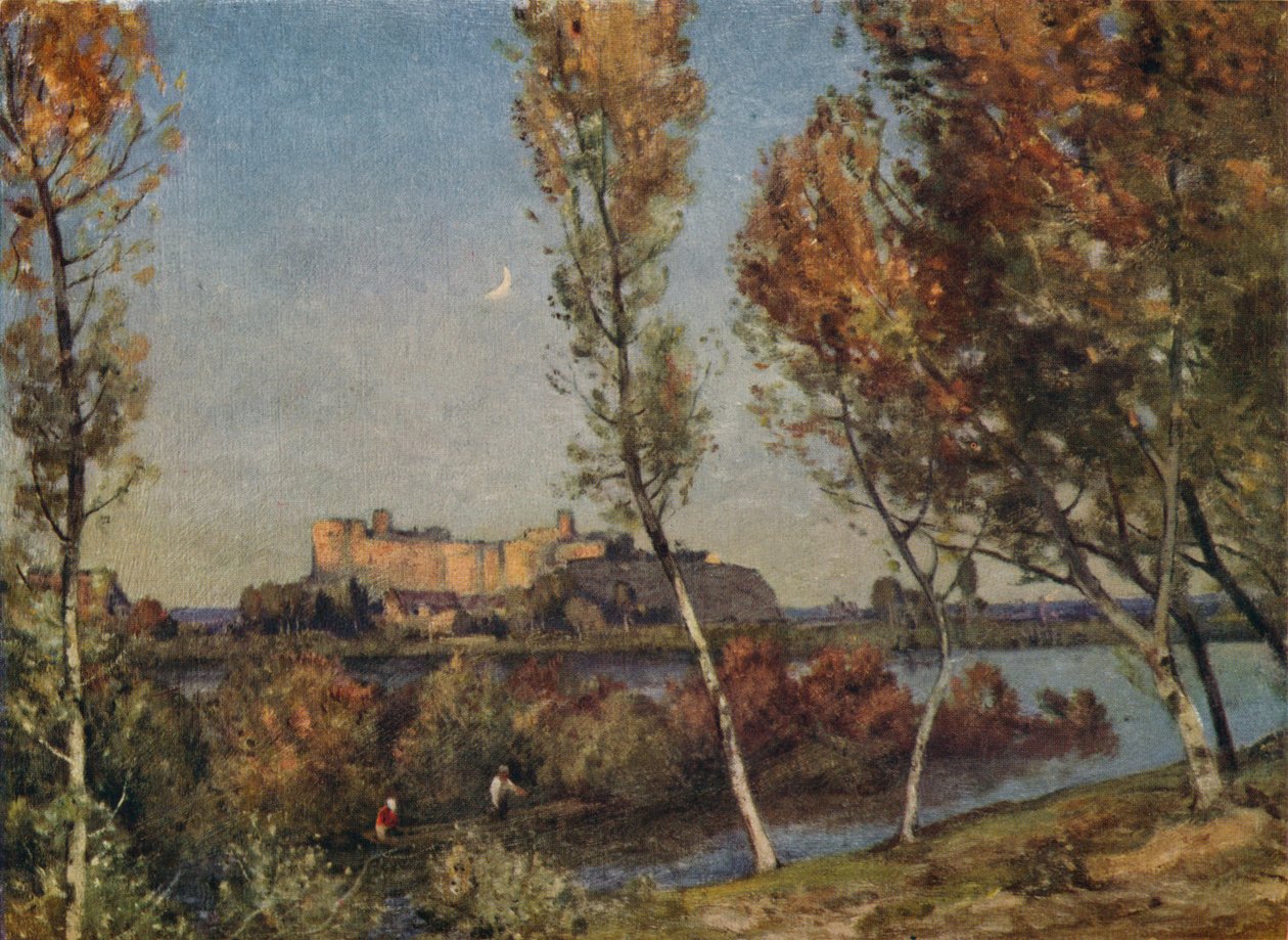 Twilight, Avignon by Herbert Hughes Stanton