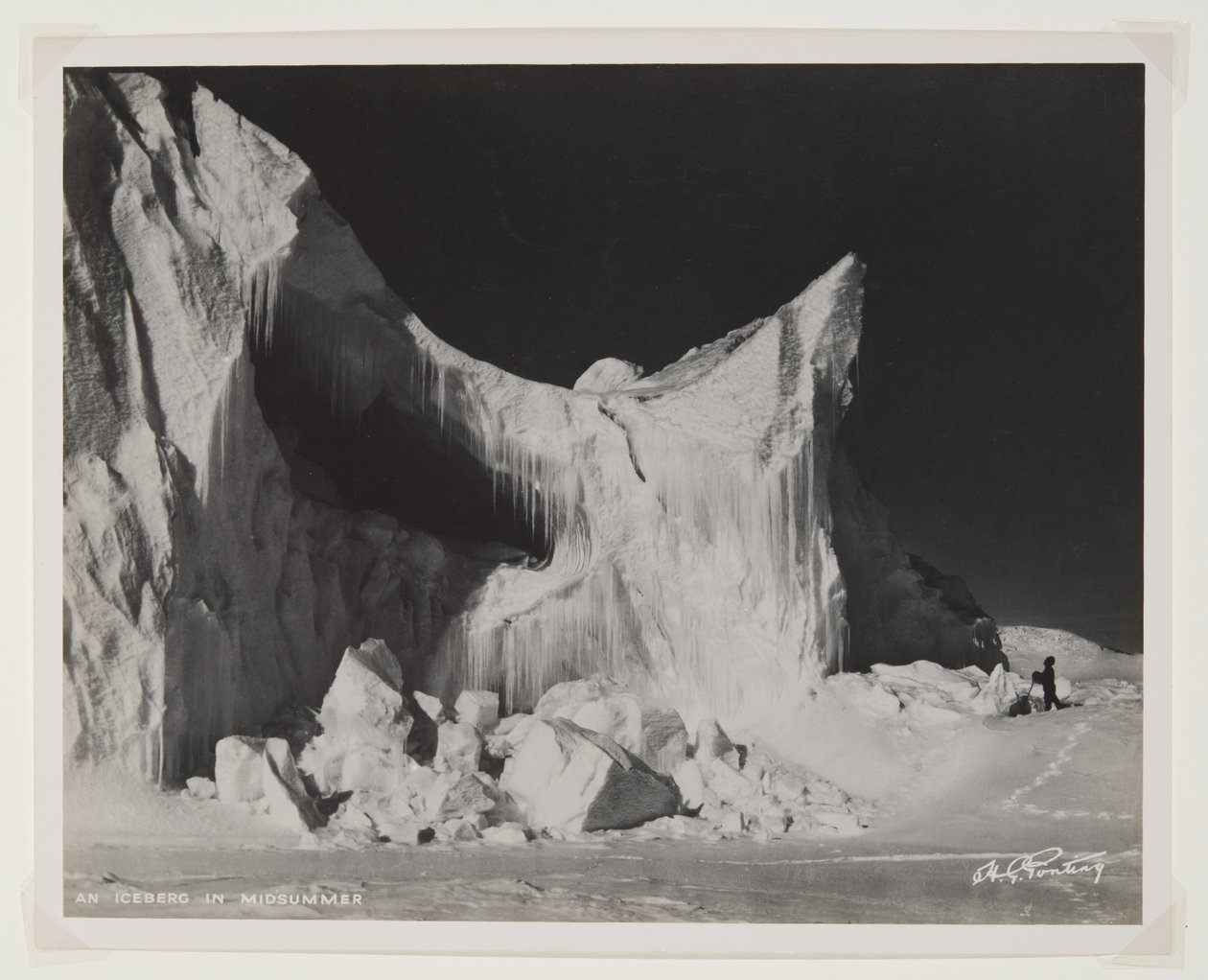 An Iceberg in Midsummer by Herbert Ponting
