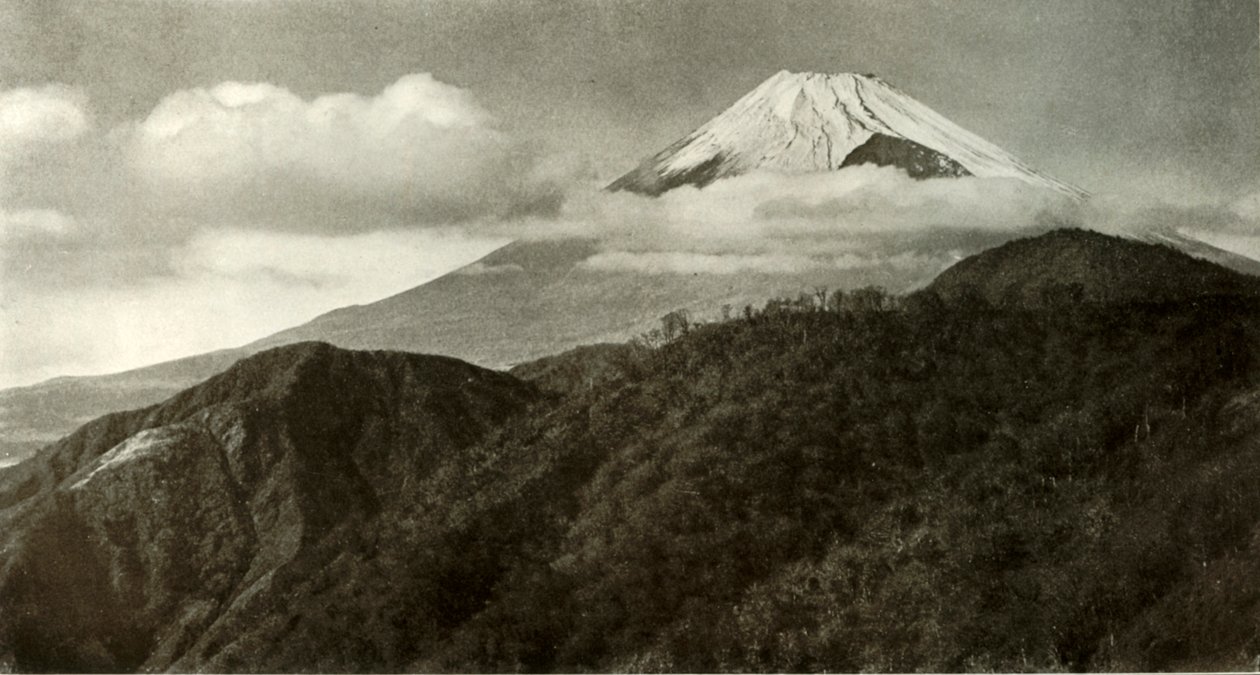 Mount Fuji by Herbert Ponting