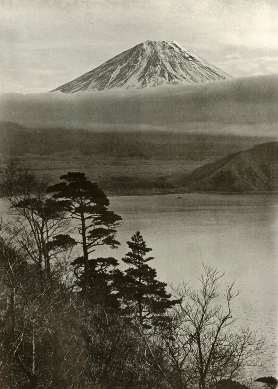 Fuji from Nakano-Kura-Toge by Herbert Ponting