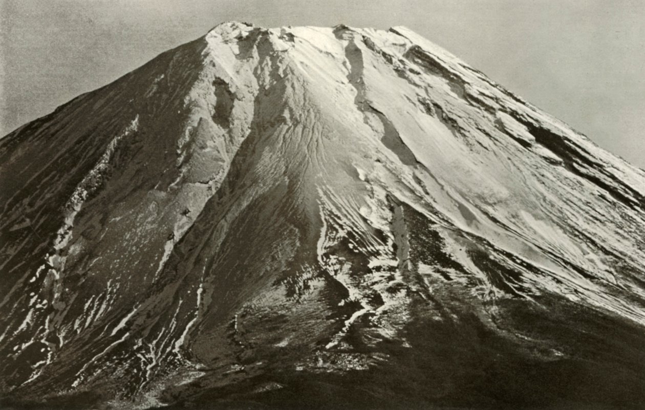 The Crest of Fuji by Herbert Ponting