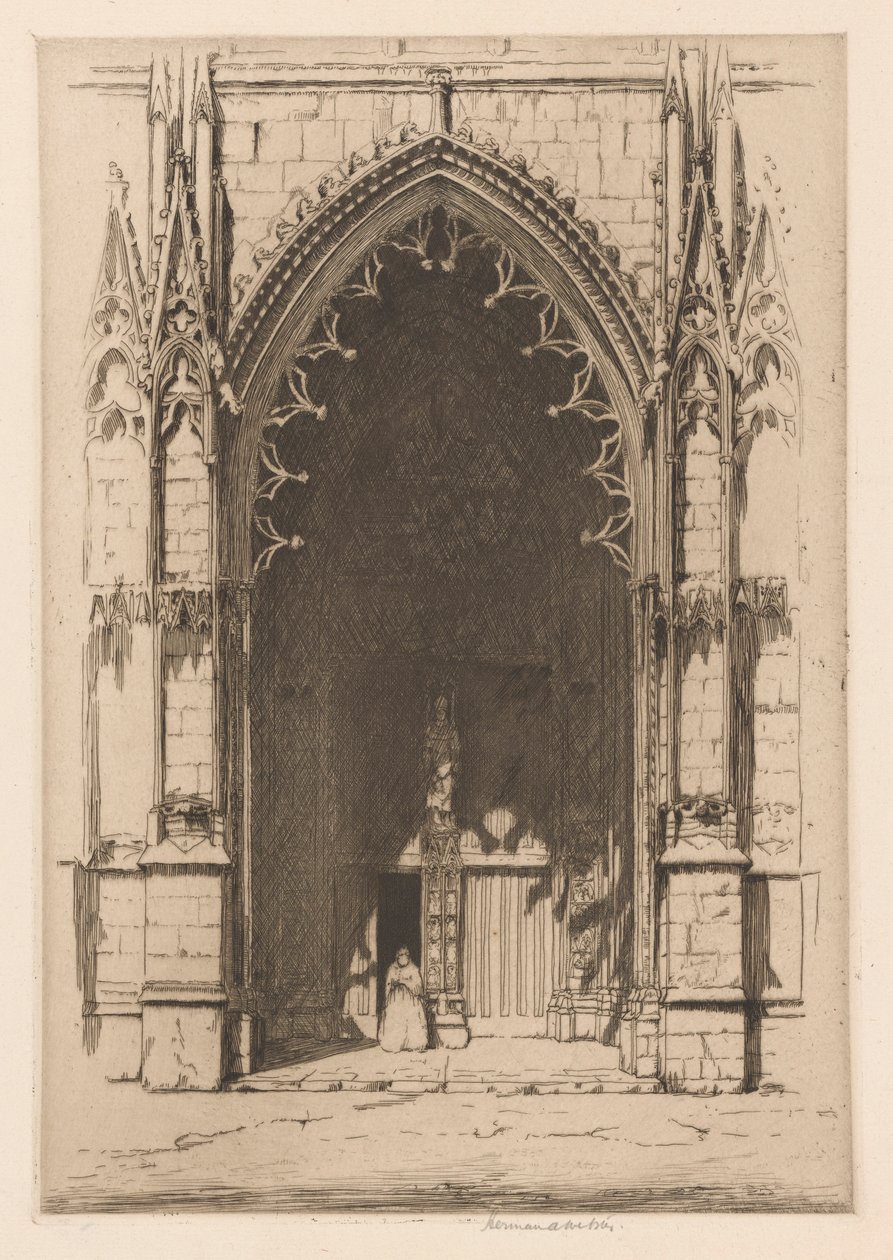 Porte des Marmousets, St. Quen by Herman Armour Webster