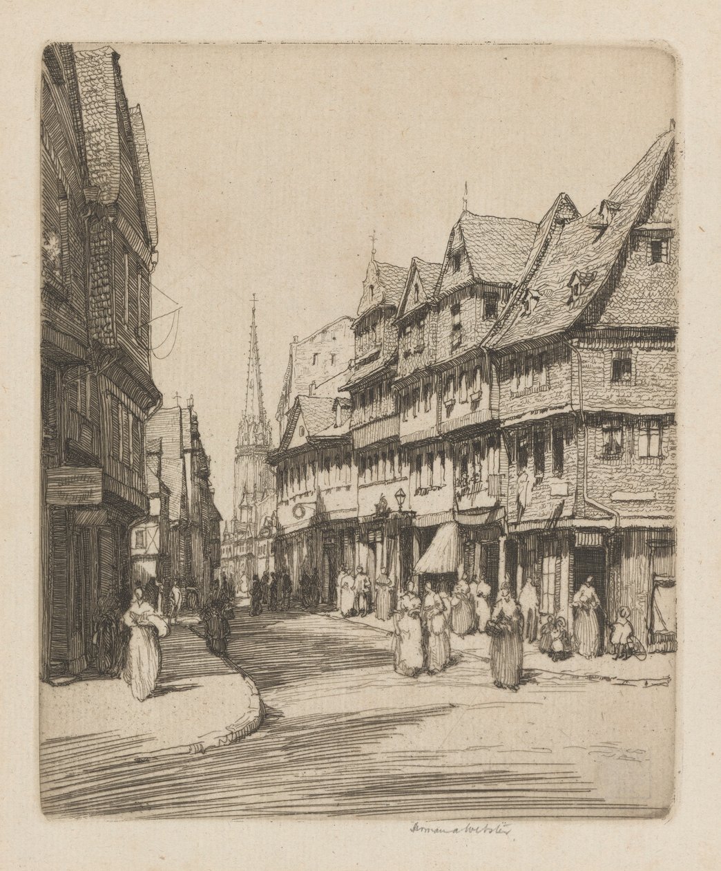 The Street of the Three Kings by Herman Armour Webster