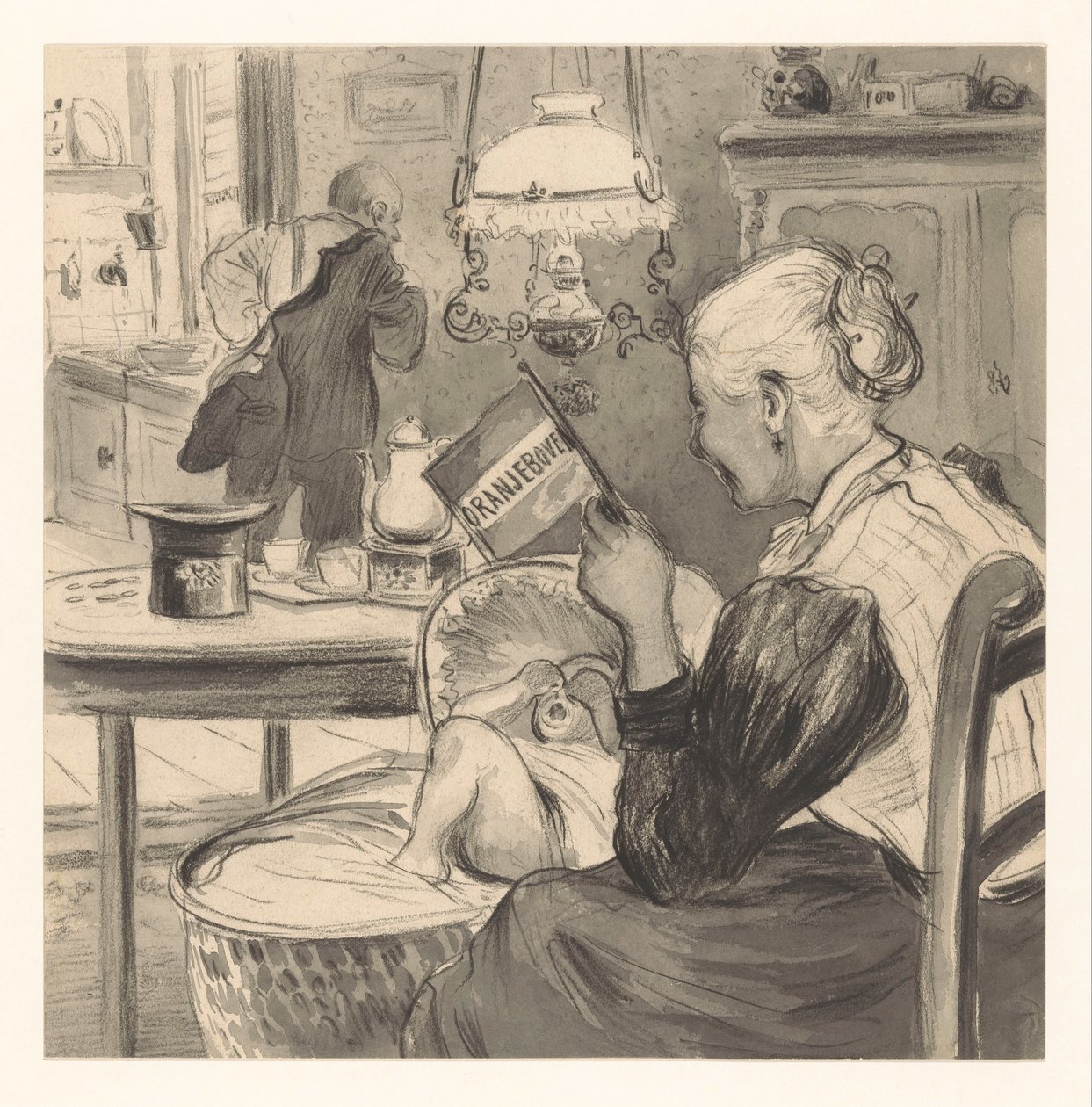Oranjeboven by Herman Heijenbrock (possibly)