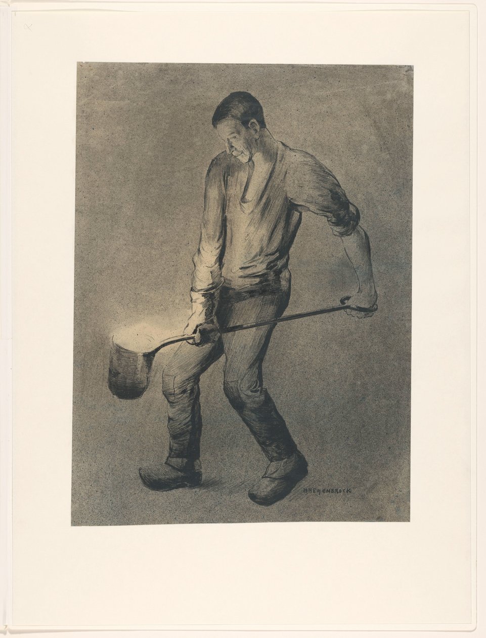 Iron Founder by Herman Heijenbrock (signed by artist)