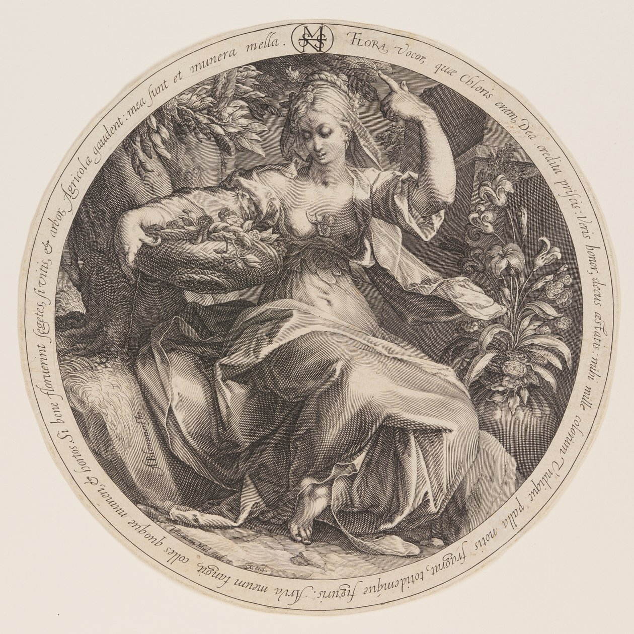 Flora by Herman Jansz. Muller