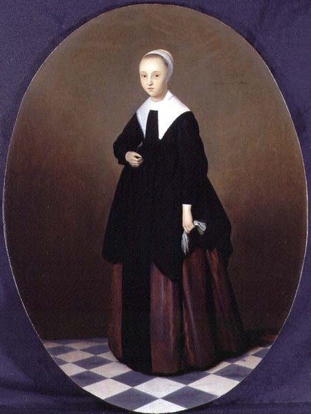 Portrait of a Young Girl by Herman Mijnerts Doncker