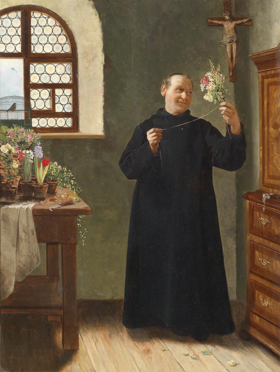 The Flower Lover by Hermann Beyfus