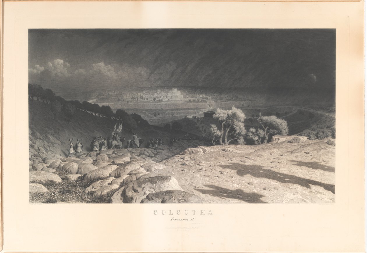 Golgotha. Consummatum est by Hermann Eichens