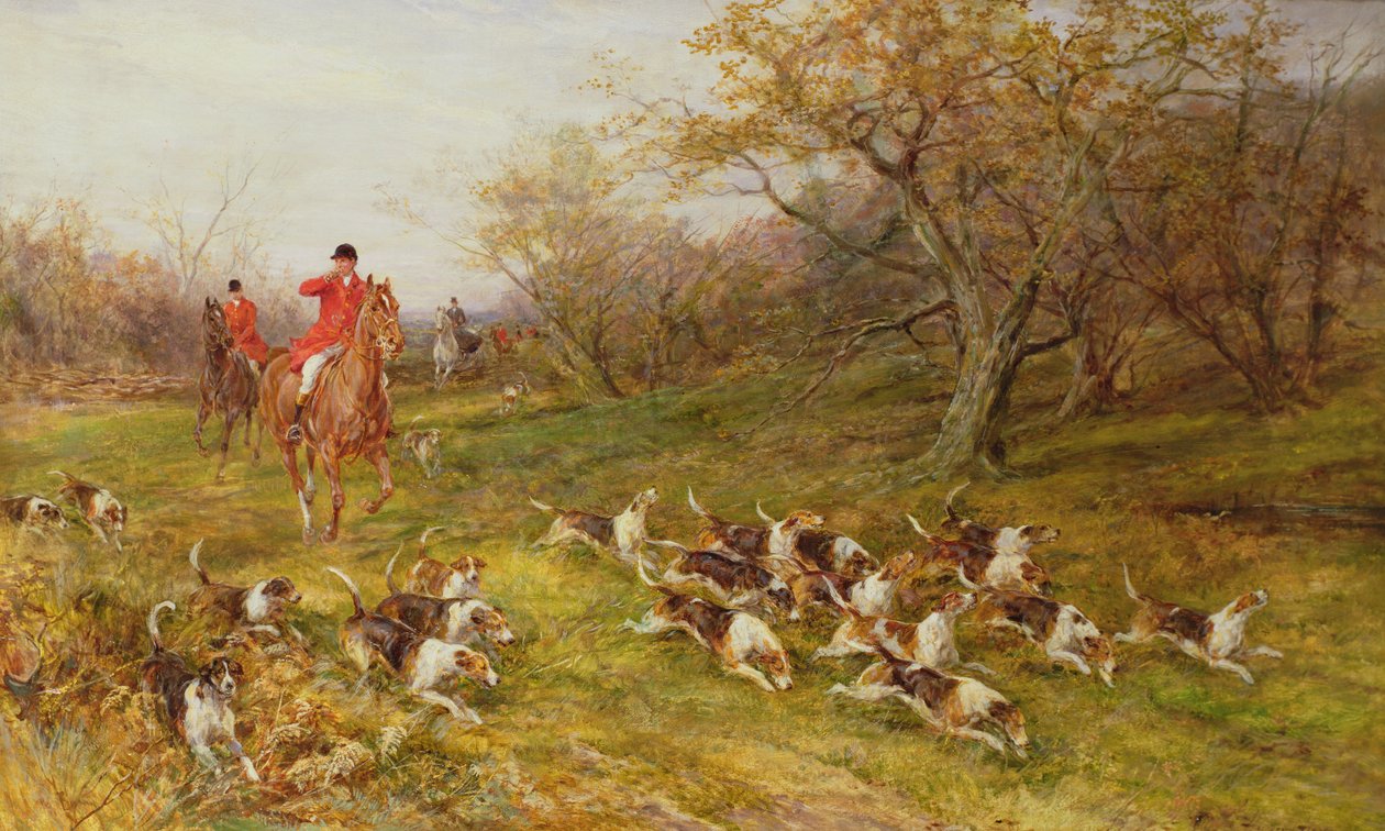 On the Scent by Heywood Hardy