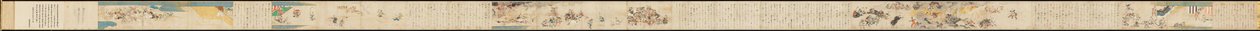 Gosannen Kassen Ekotoba - Scroll 3 by Hidanokami Korehisa