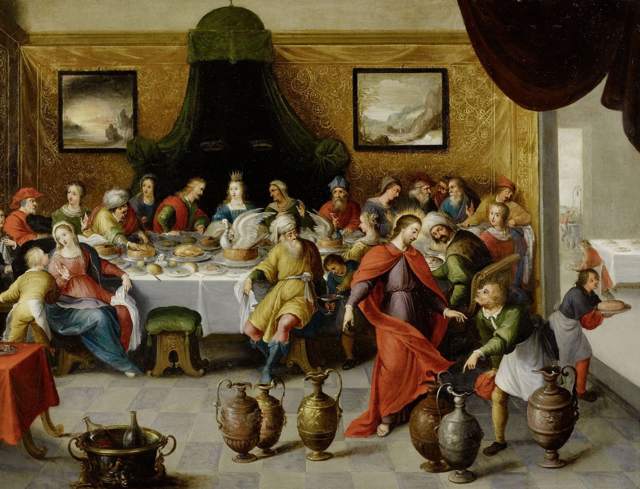 Marriage at Cana by Hieronymous Francken III