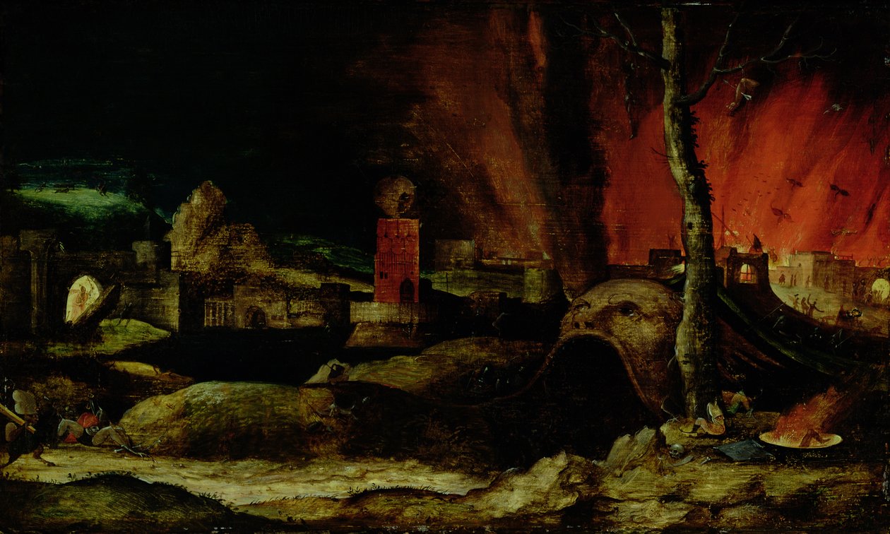 Christ in Limbo by Hieronymus Bosch