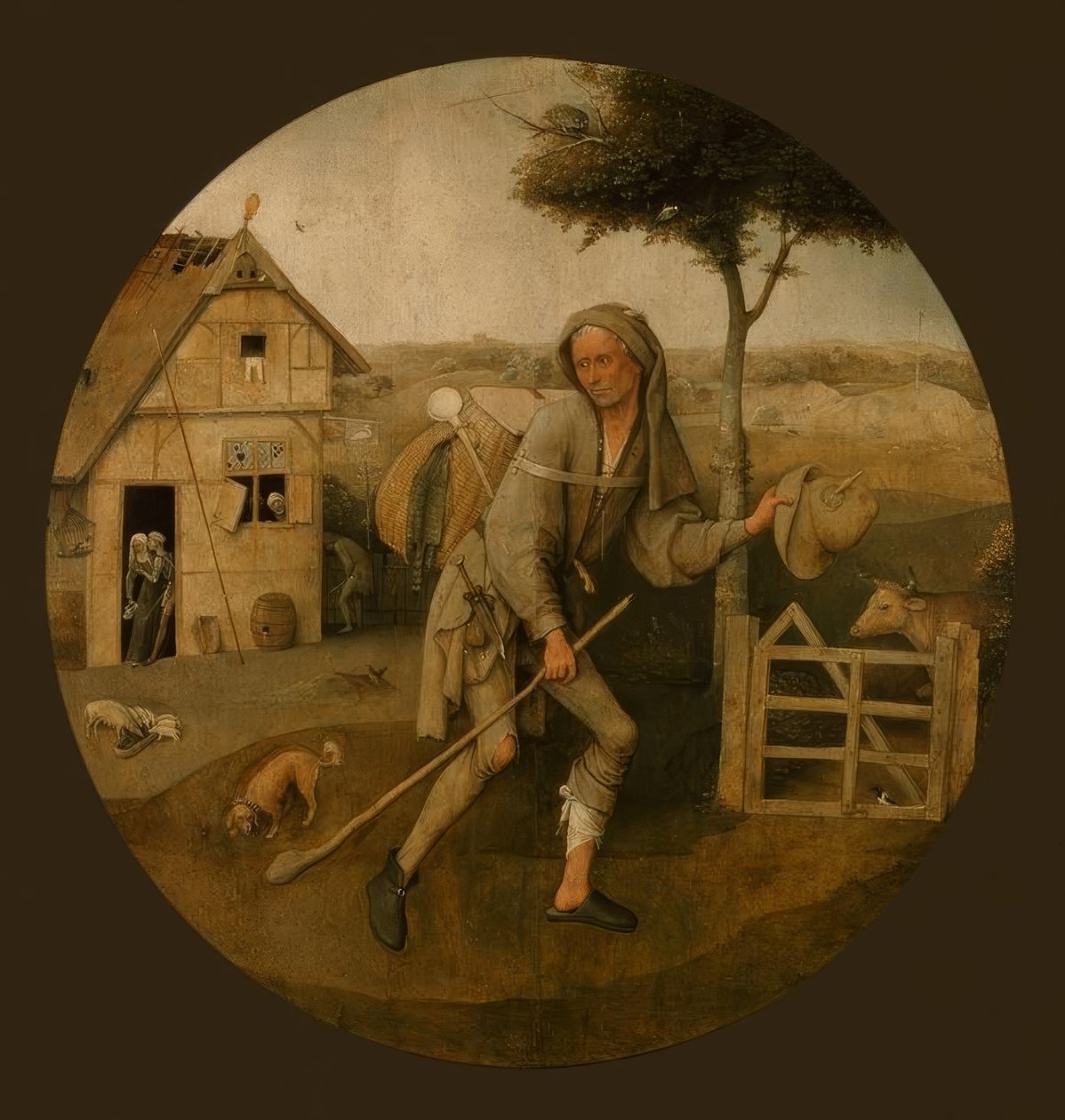The Tramp by Hieronymus Bosch
