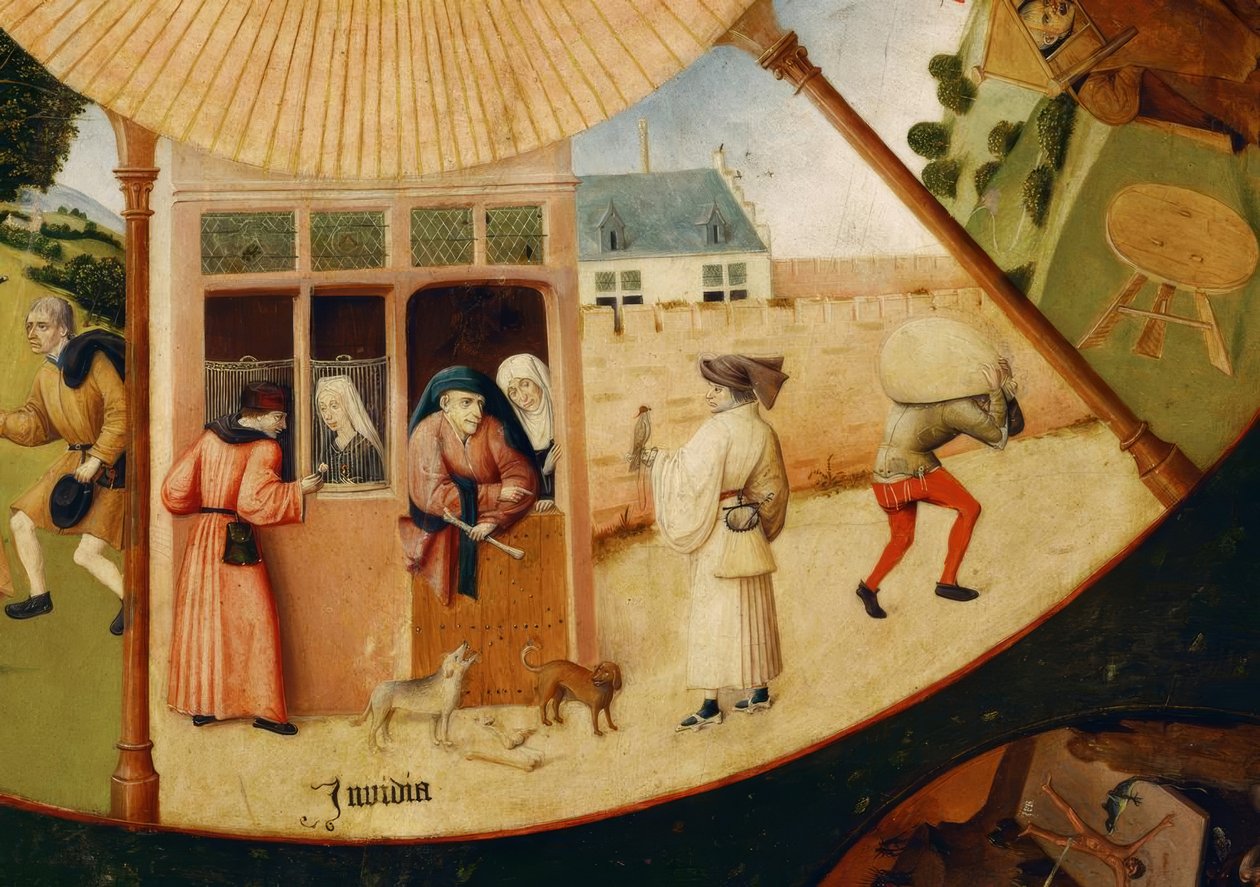 The Seven Deadly Sins and the Four Last Things by Hieronymus Bosch