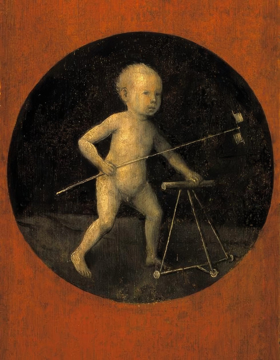Child with Pinwheel and Walker by Hieronymus Bosch