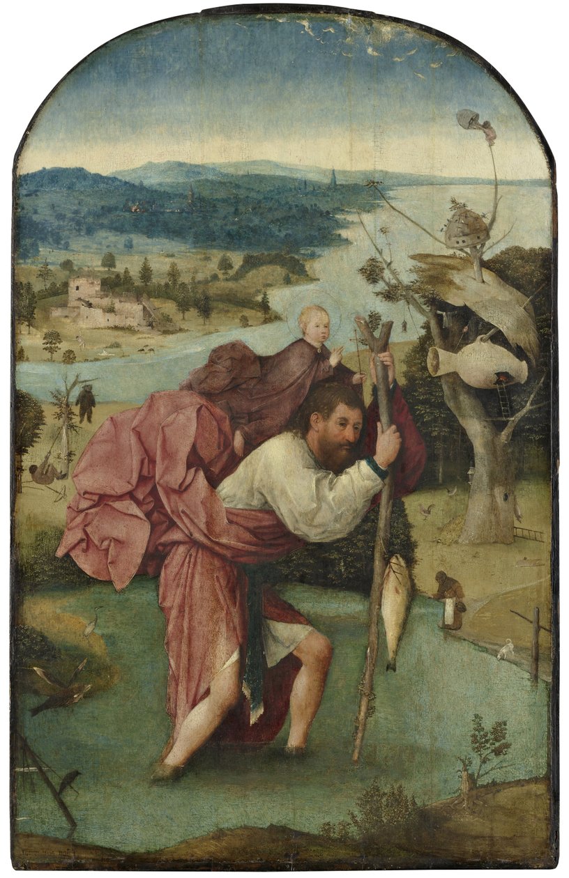 Saint Christopher by Hieronymus Bosch