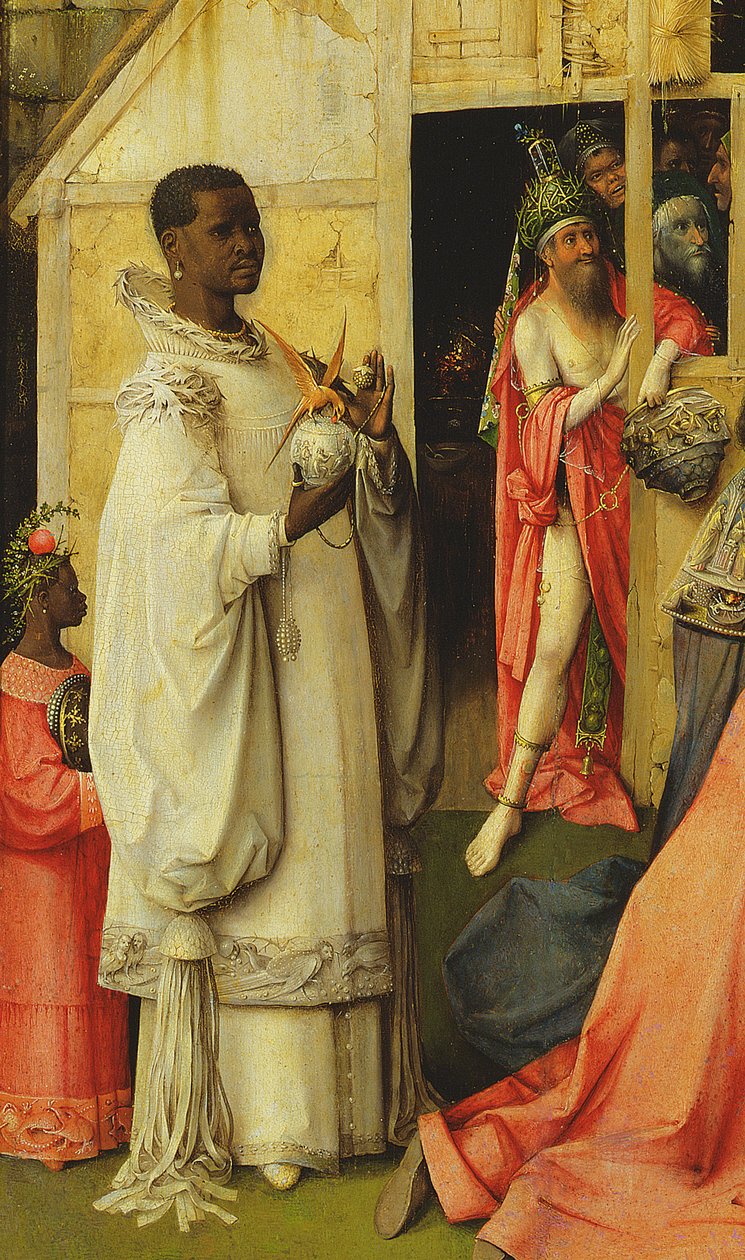The Adoration of the Magi (detail) by Hieronymus Bosch