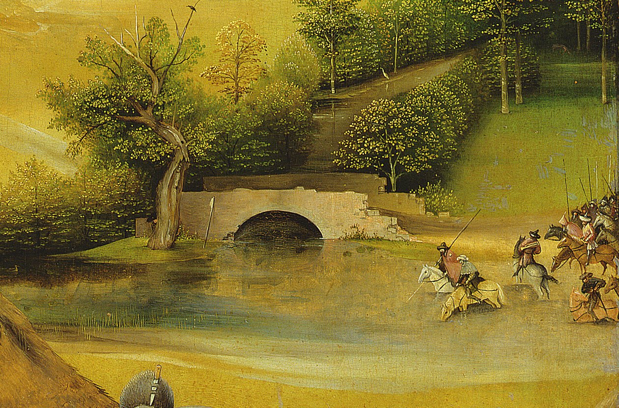 The Adoration of the Magi (detail) by Hieronymus Bosch