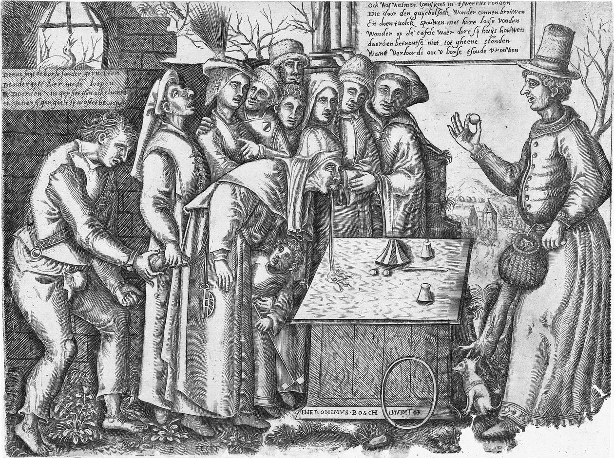 The Conjurer by Hieronymus Bosch