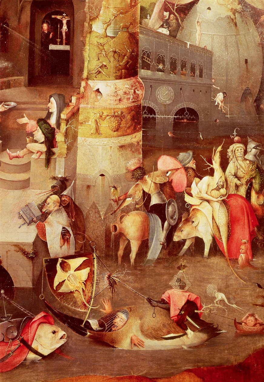Triptych of the Temptation of St. Anthony (detail) by Hieronymus Bosch