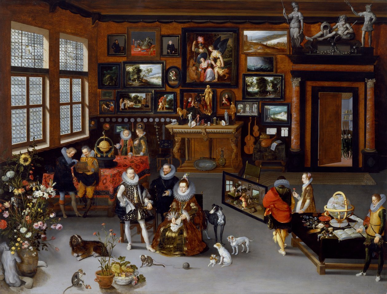 The Archdukes Albert and Isabella Visiting a Collector