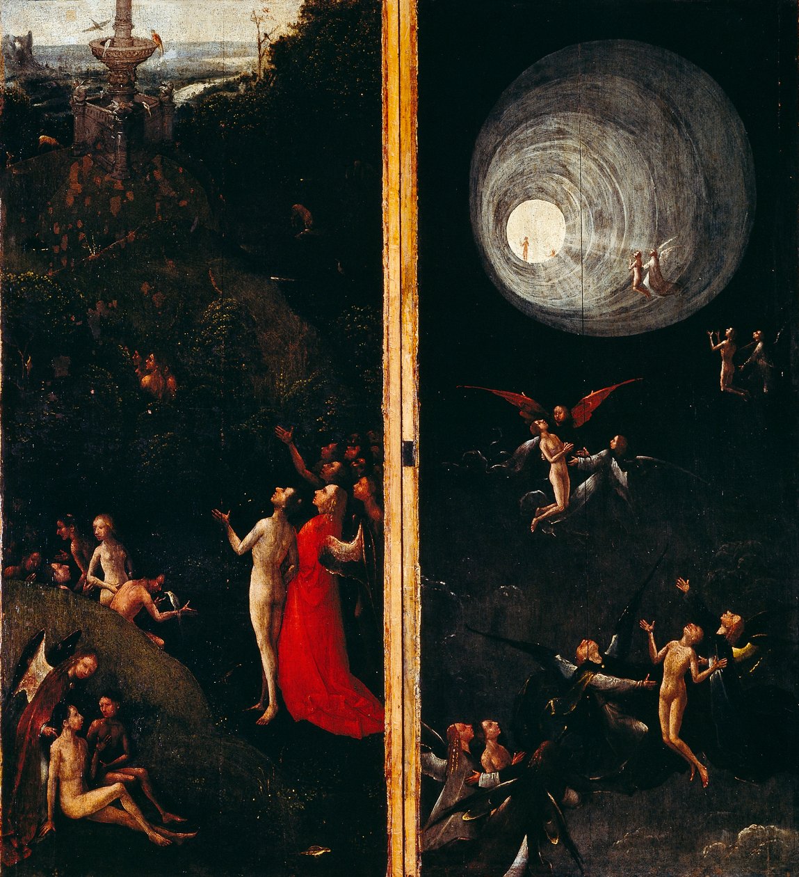 Ascent in Empyrean by Hieronymus Bosch