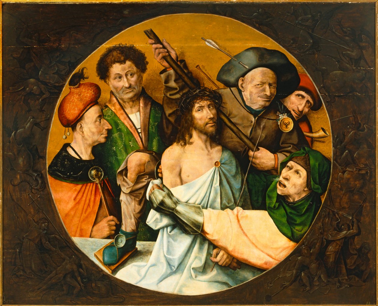 Crowning with Thorns by Hieronymus Bosch