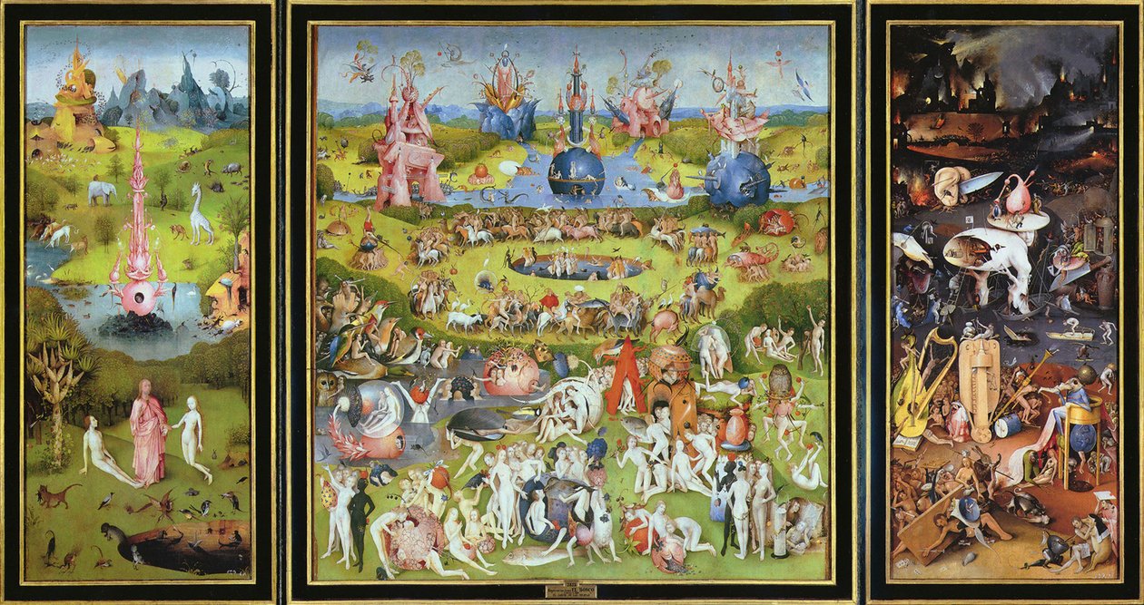 The Garden of Earthly Delights by Hieronymus Bosch
