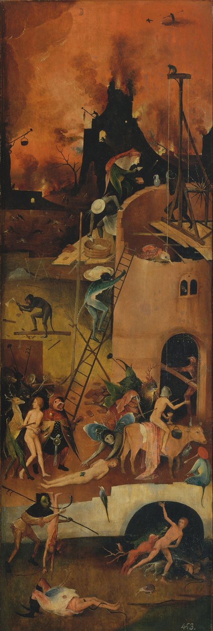 The Haywain Triptych (Right Panel) by Hieronymus Bosch
