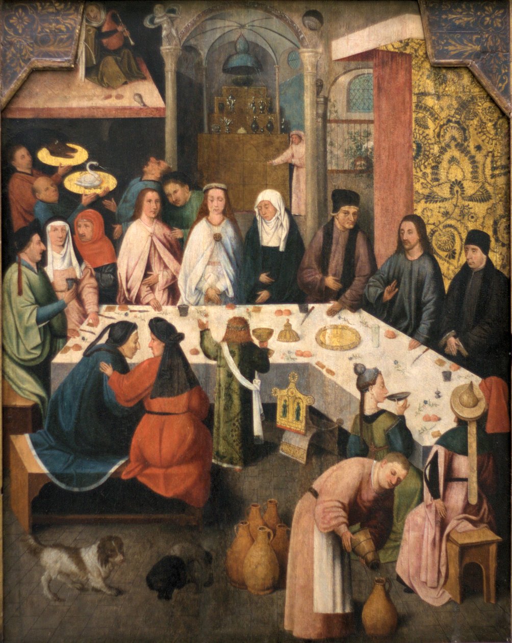 The Marriage Feast At Cana by Hieronymus Bosch