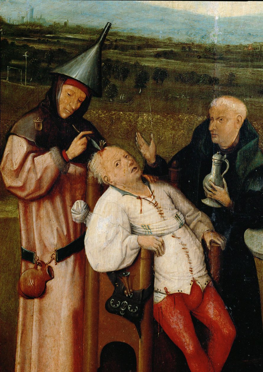 The cure for folly by Hieronymus Bosch