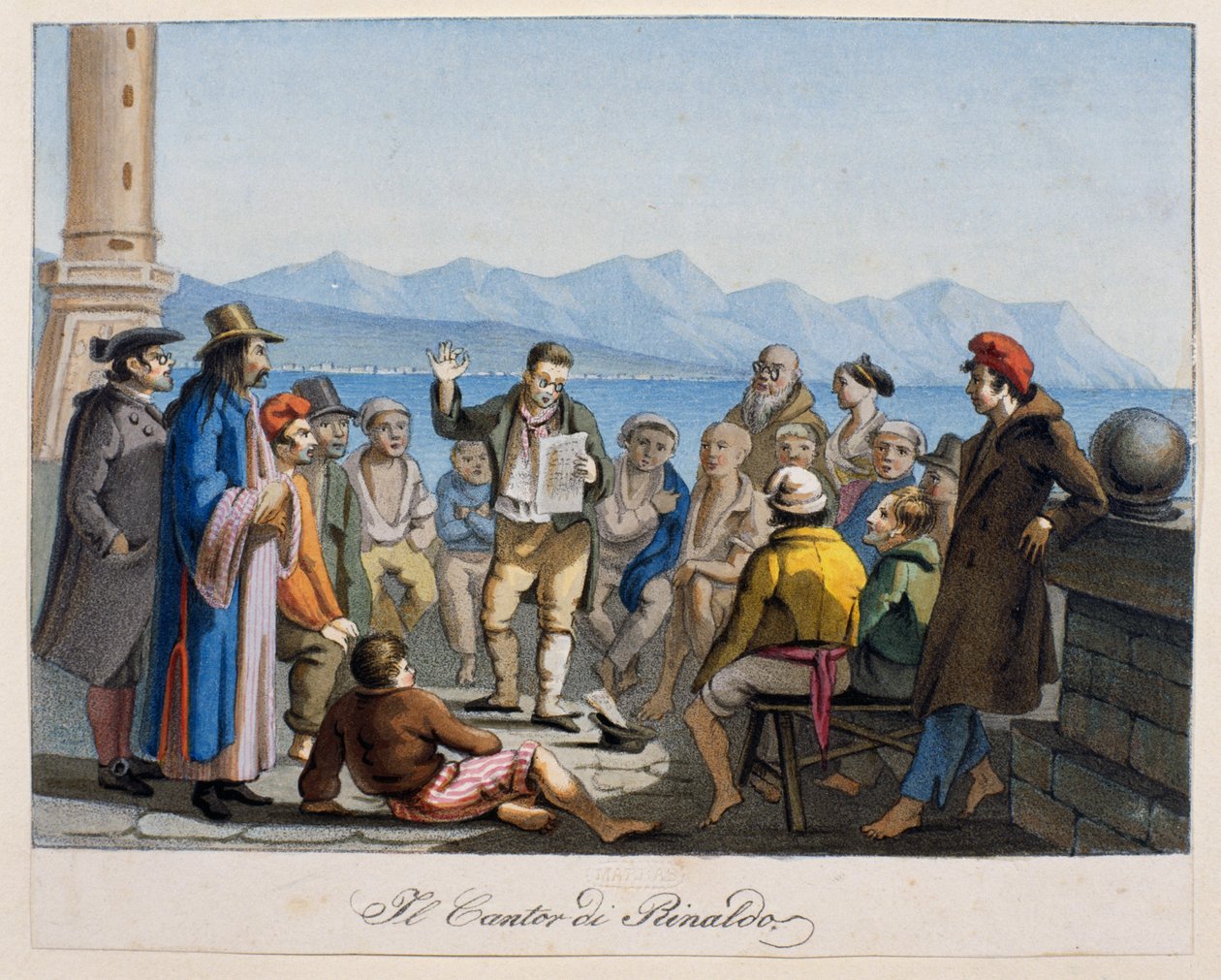 The Cantor of Rinaldo by Hieronymus Hess