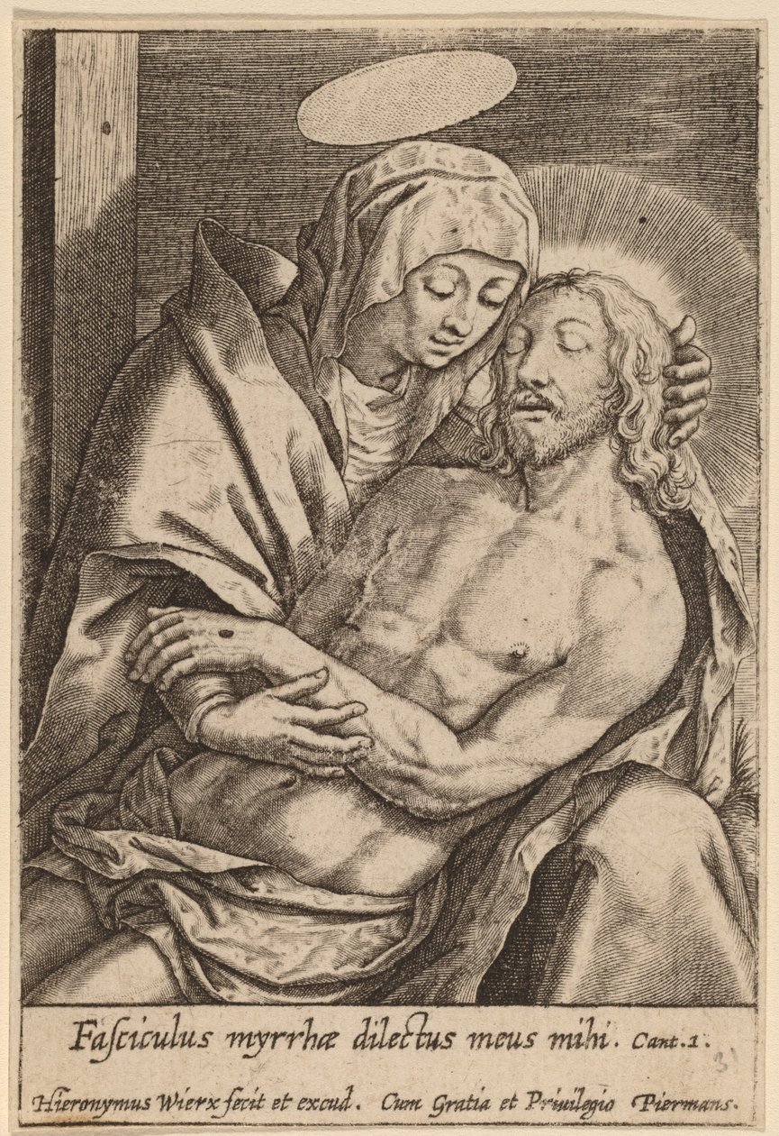 Fasciculus Myrrhae Dilectus Meus Mihi by Hieronymus Wierix