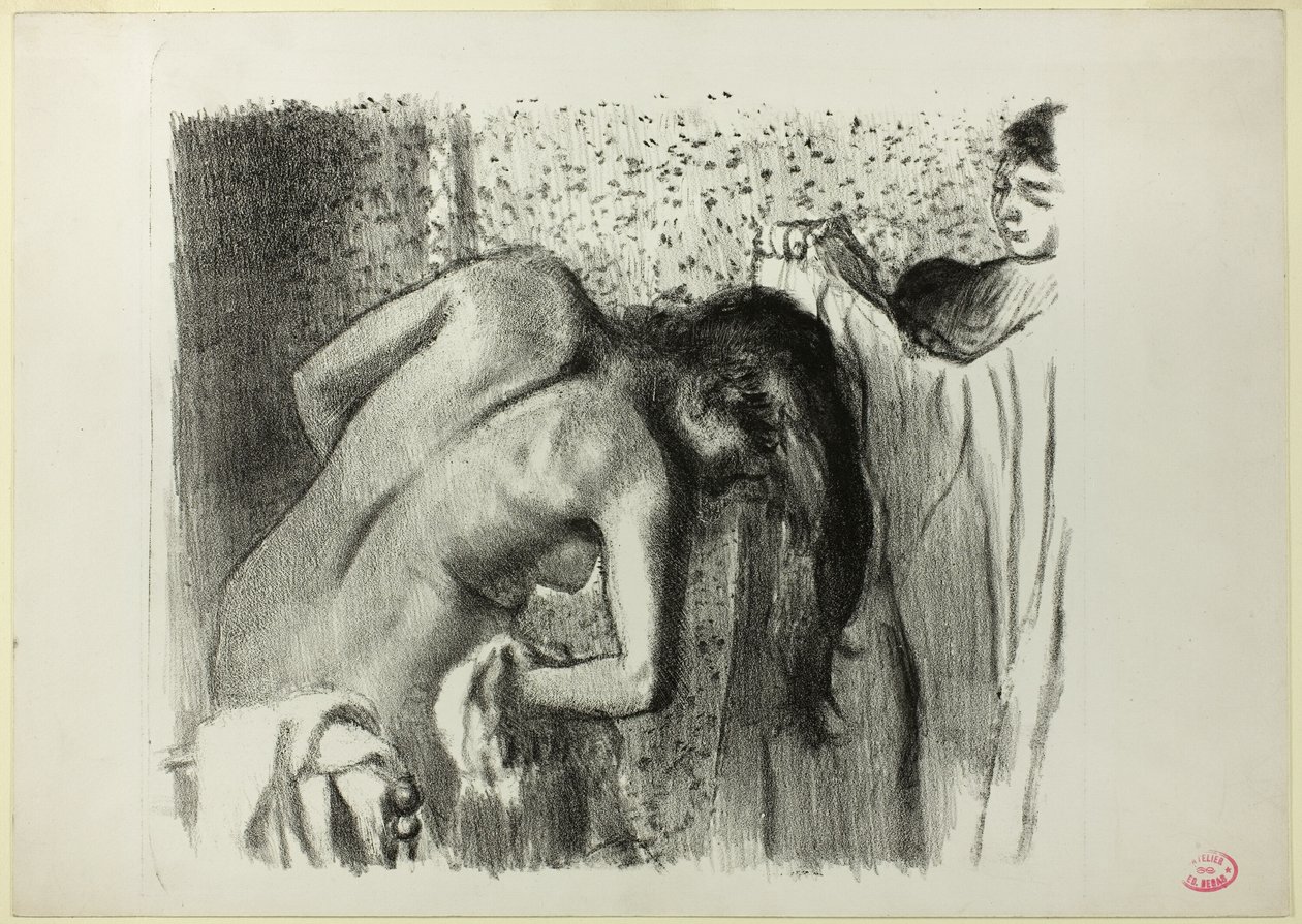 After the Bath (large version) by Hilaire Germain Edgar Degas