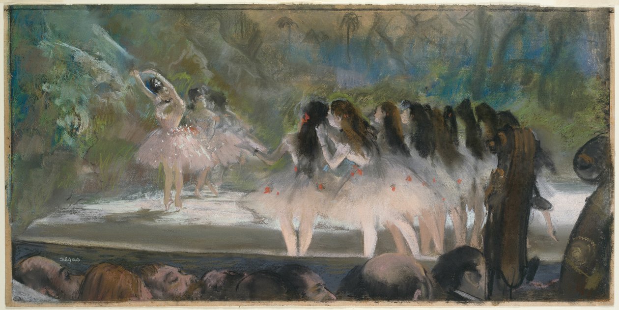 Ballet at the Paris Opera by Hilaire Germain Edgar Degas