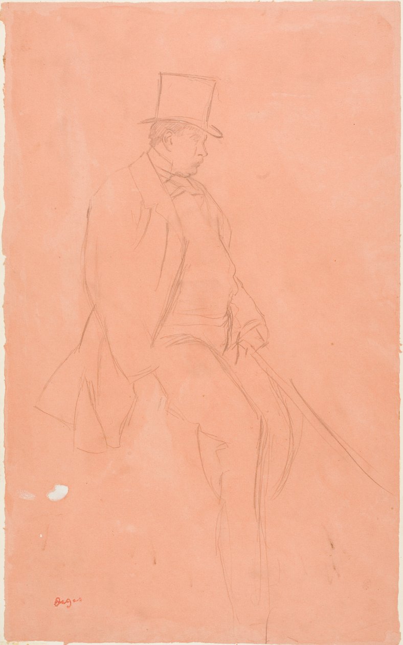 Gentleman Rider by Hilaire Germain Edgar Degas